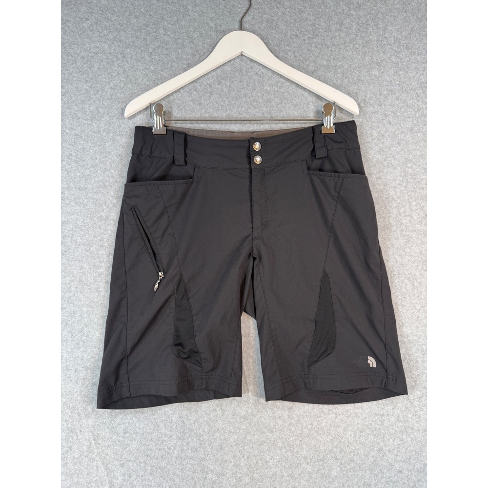 The North Face Small Shorts Black Hiking Gorpcore Nylon Stretch Cargo Pocket